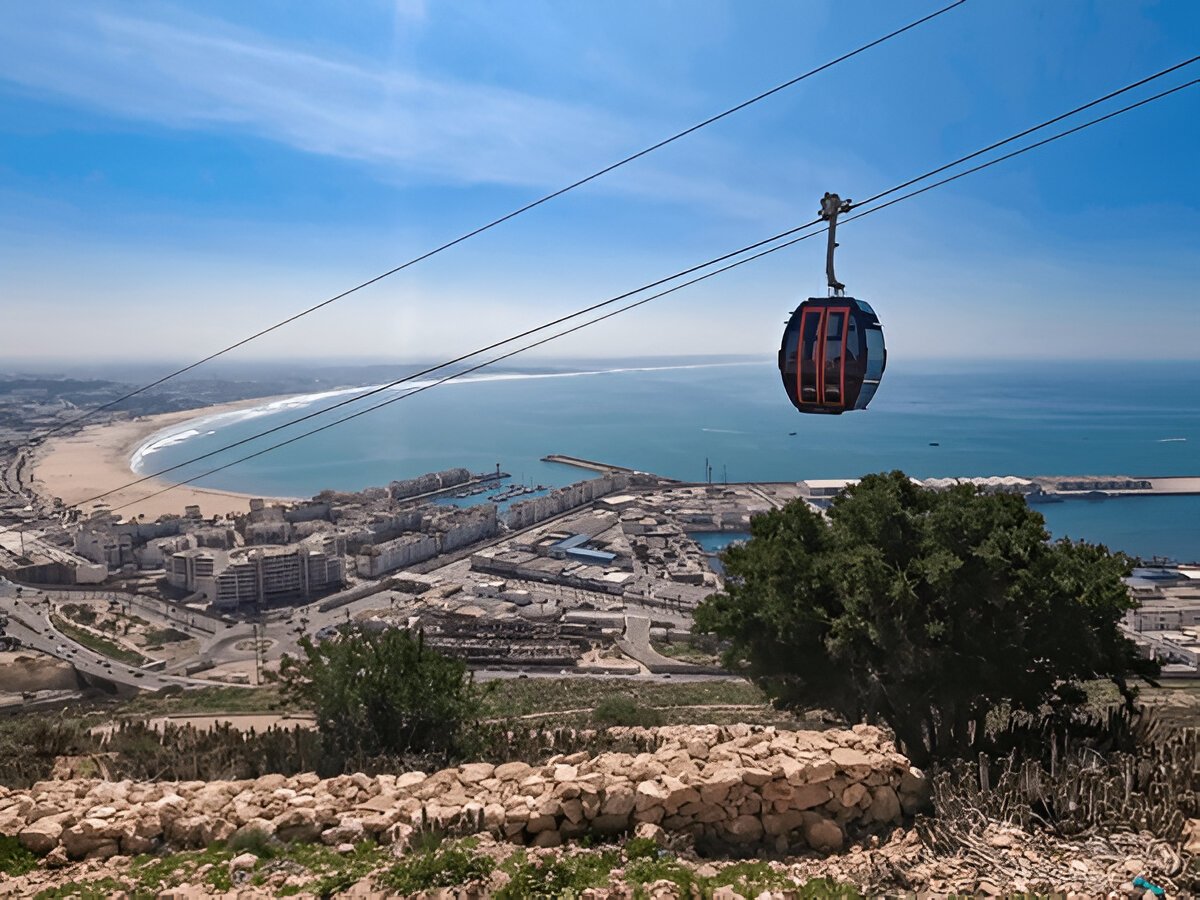 Agadir Kasbah panoramic city views
